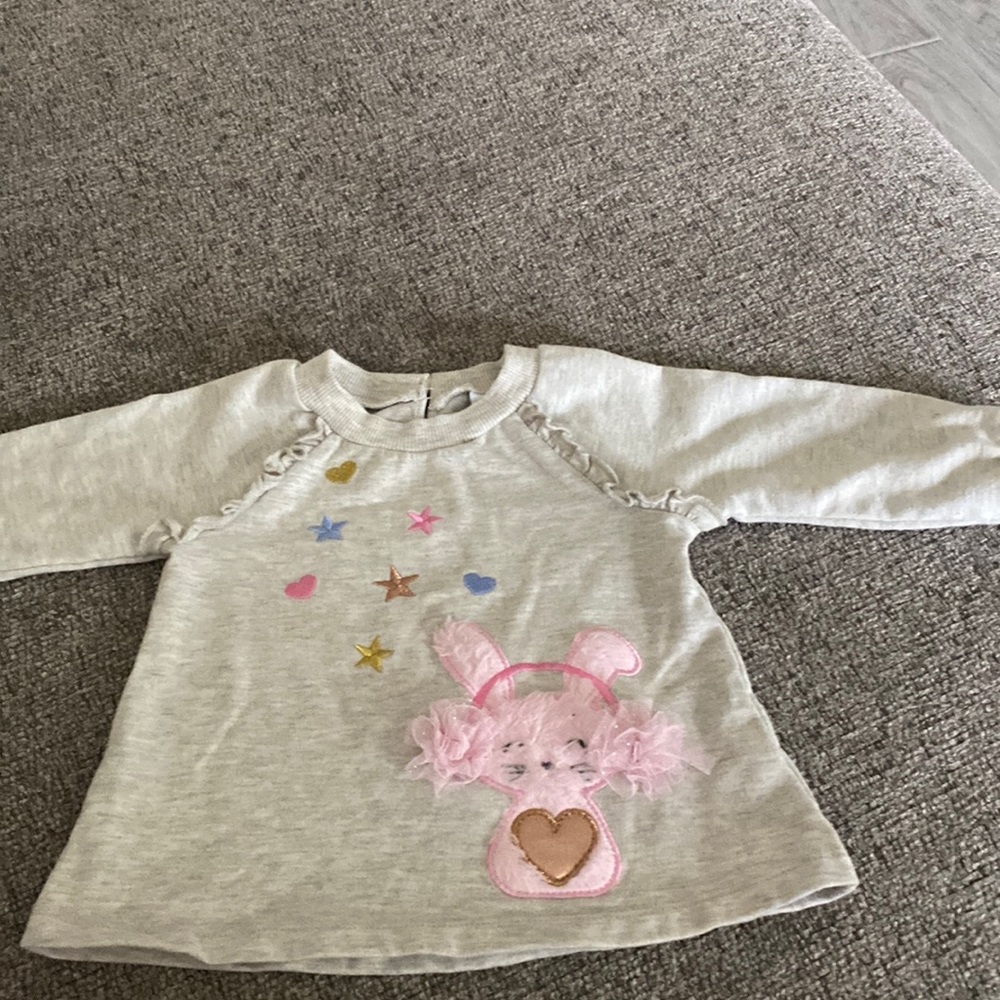 Gray sweatshirt